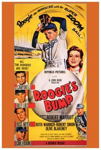 Roogie's Bump Movie Poster Print