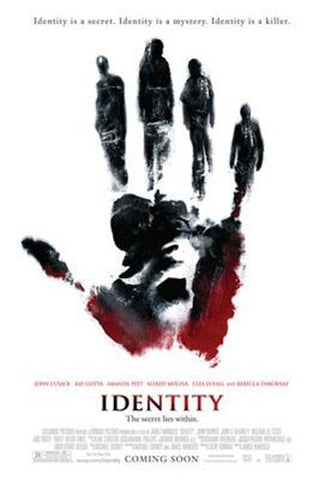 Identity Movie Poster Print