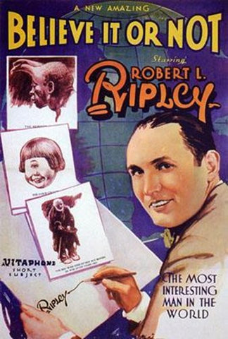 Ripley's Believe It Or Not Movie Poster Print