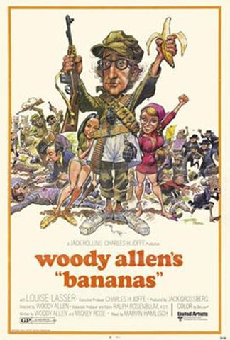 Bananas Movie Poster Print