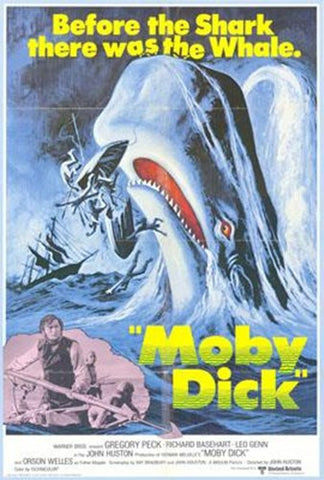Moby Dick Movie Poster Print