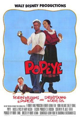 Popeye Movie Poster Print