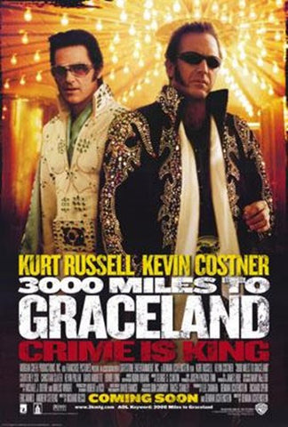 3000 Miles To Graceland Movie Poster Print
