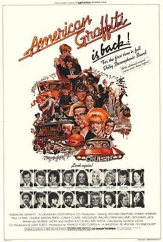 American Graffiti Movie Poster Print