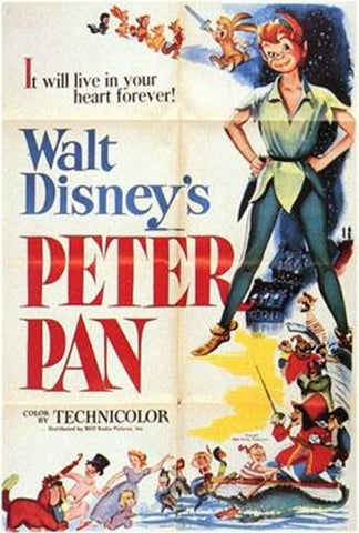 Peter Pan Movie Poster Print