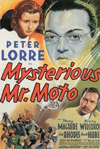 Mysterious Mr Moto Movie Poster Print