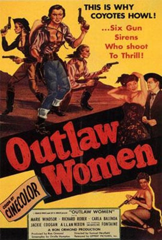 Outlaw Women Movie Poster Print