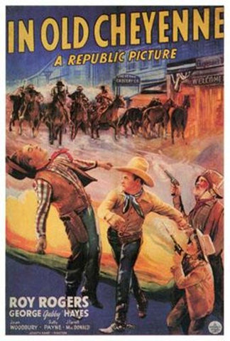 In Old Cheyenne Movie Poster Print