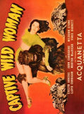 Captive Wild Woman Movie Poster Print