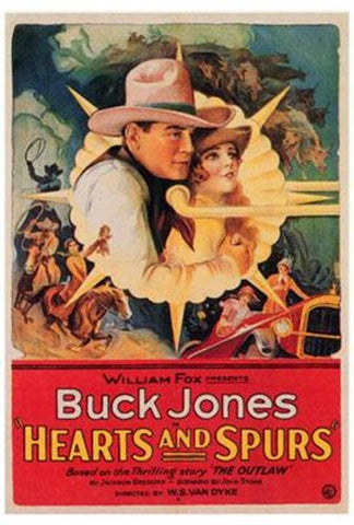 Hearts And Spurs Movie Poster Print