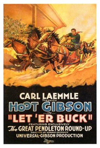 Let 'Er Buck Movie Poster Print