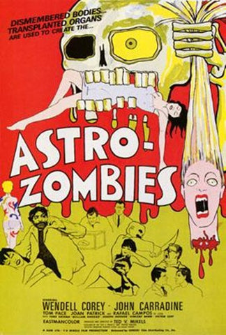 Astro-Zombies Movie Poster Print