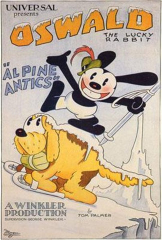 Alpine Antics Movie Poster Print