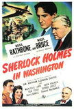 Sherlock Holmes In Washington Movie Poster Print