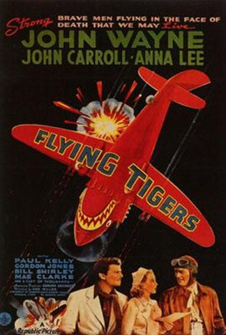 Flying Tigers Movie Poster Print