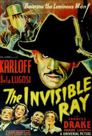 The Invisible Ray Movie Poster Print
