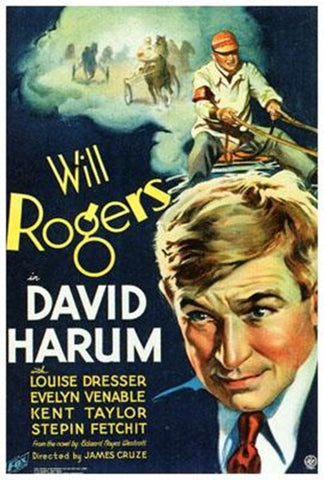 David Harum Movie Poster Print