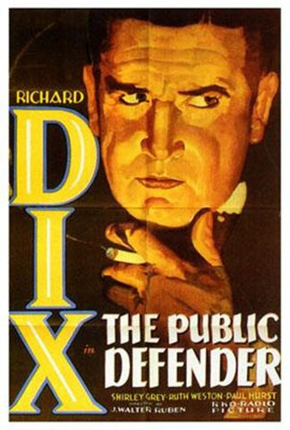 The Public Defender Movie Poster Print