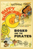 Bosko And The Pirates Movie Poster Print
