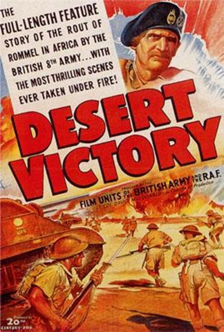 Desert Victory Movie Poster Print