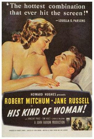 His Kind Of Woman Movie Poster Print
