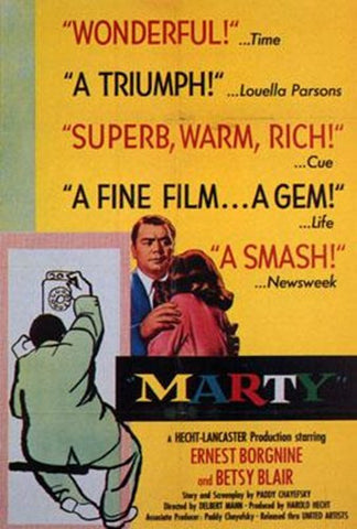 Marty Movie Poster Print