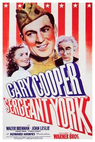 Sergeant York Movie Poster Print