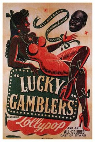 Lucky Gamblers Movie Poster Print