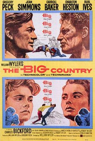 The Big Country Movie Poster Print