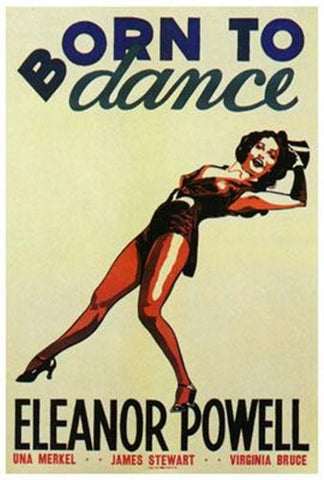 Born To Dance Movie Poster Print