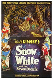Snow White And The Seven Dwarfs Movie Poster Print