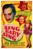 Sing Baby Sing Movie Poster Print