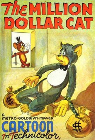 The Million Dollar Cat Movie Poster Print