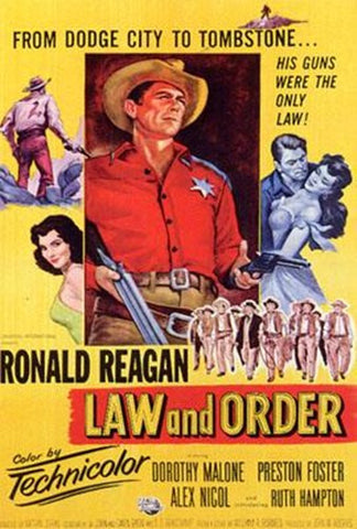 Law And Order Movie Poster Print