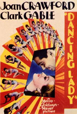 Dancing Lady Movie Poster Print