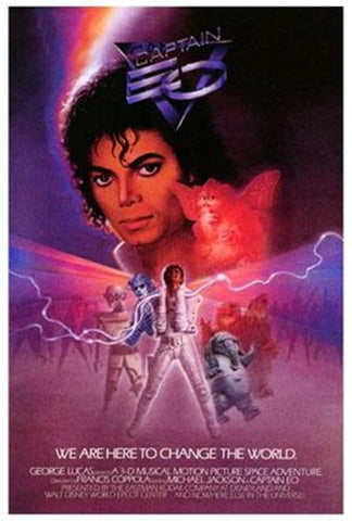 Captain Eo Movie Poster Print