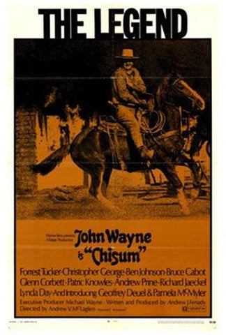 Chisum Movie Poster Print
