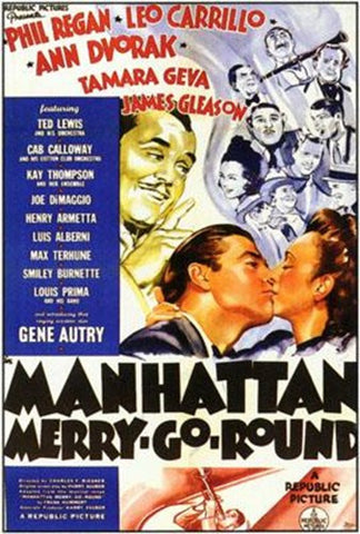 Manhattan Merry-Go-Round Movie Poster Print