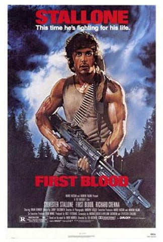 Rambo: First Blood Movie Poster Print