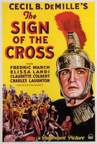 The Sign Of The Cross Movie Poster Print