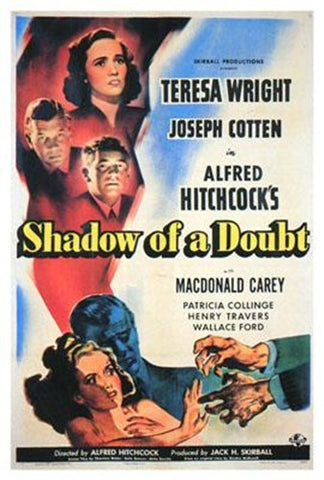 Shadow Of A Doubt Movie Poster Print