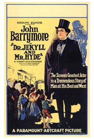 Dr Jekyll And Mr Hyde Movie Poster Print
