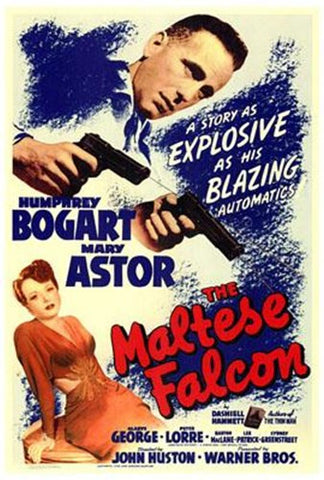 The Maltese Falcon Movie Poster Print