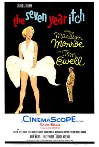 The Seven Year Itch Movie Poster Print