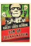 Son Of Frankenstein Movie Poster Print