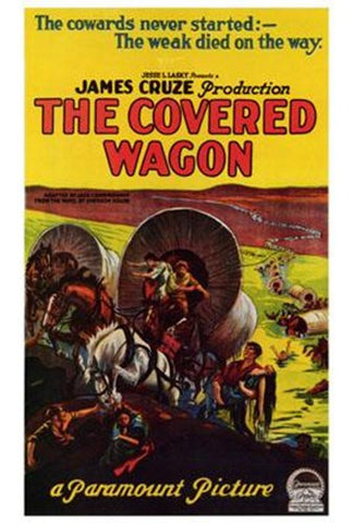 The Covered Wagon Movie Poster Print