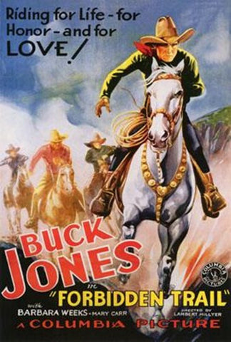Forbidden Trail Movie Poster Print