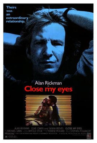 Close My Eyes Movie Poster Print