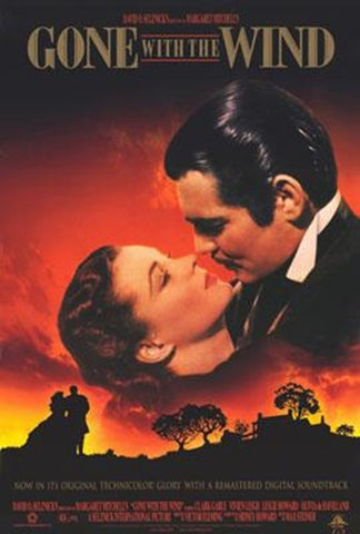Gone With The Wind Movie Poster Print