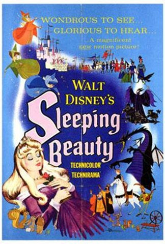 Sleeping Beauty Movie Poster Print